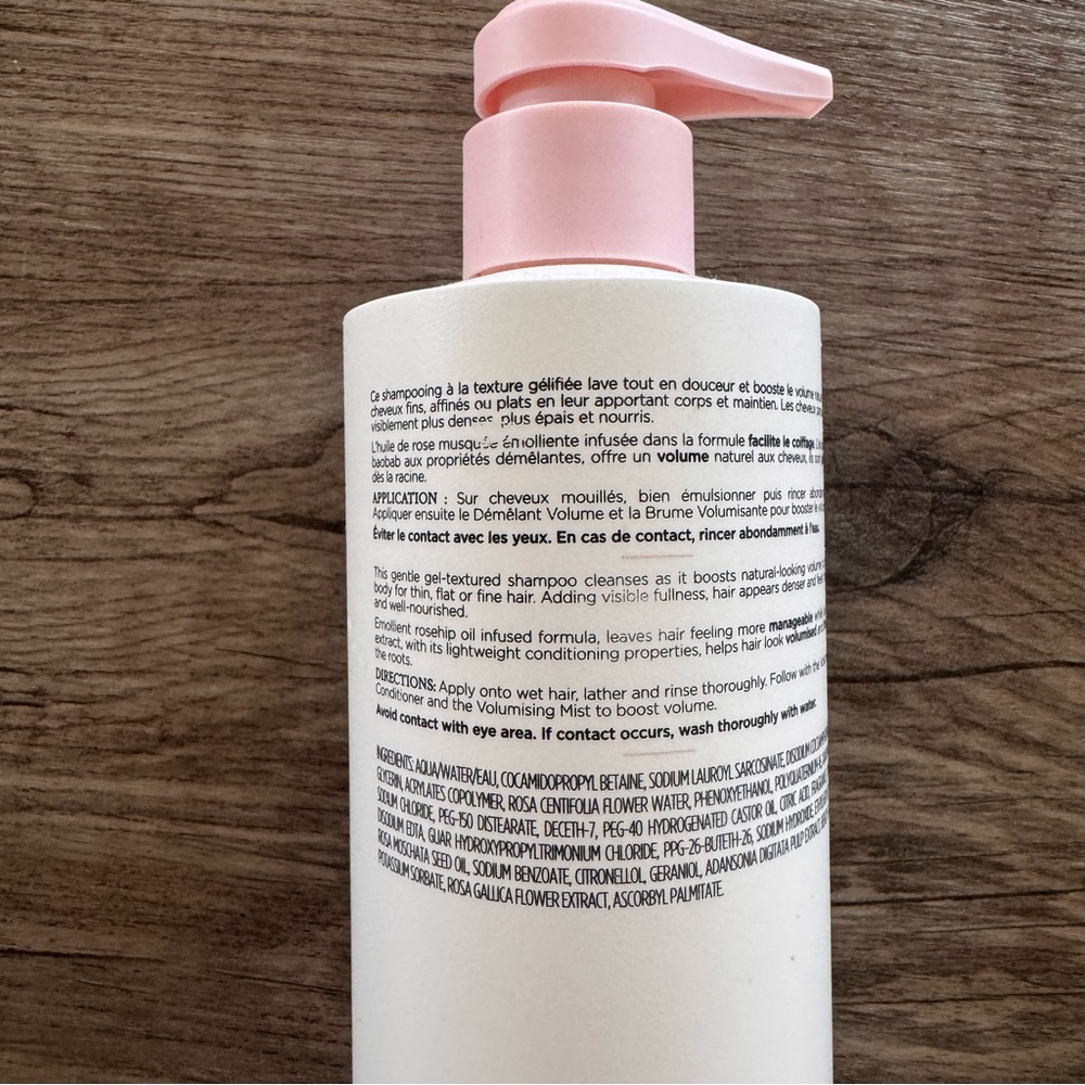 Christophe Robin Delicate Volumising Shampoo, 500 ml bottle - Picture 2 of 4